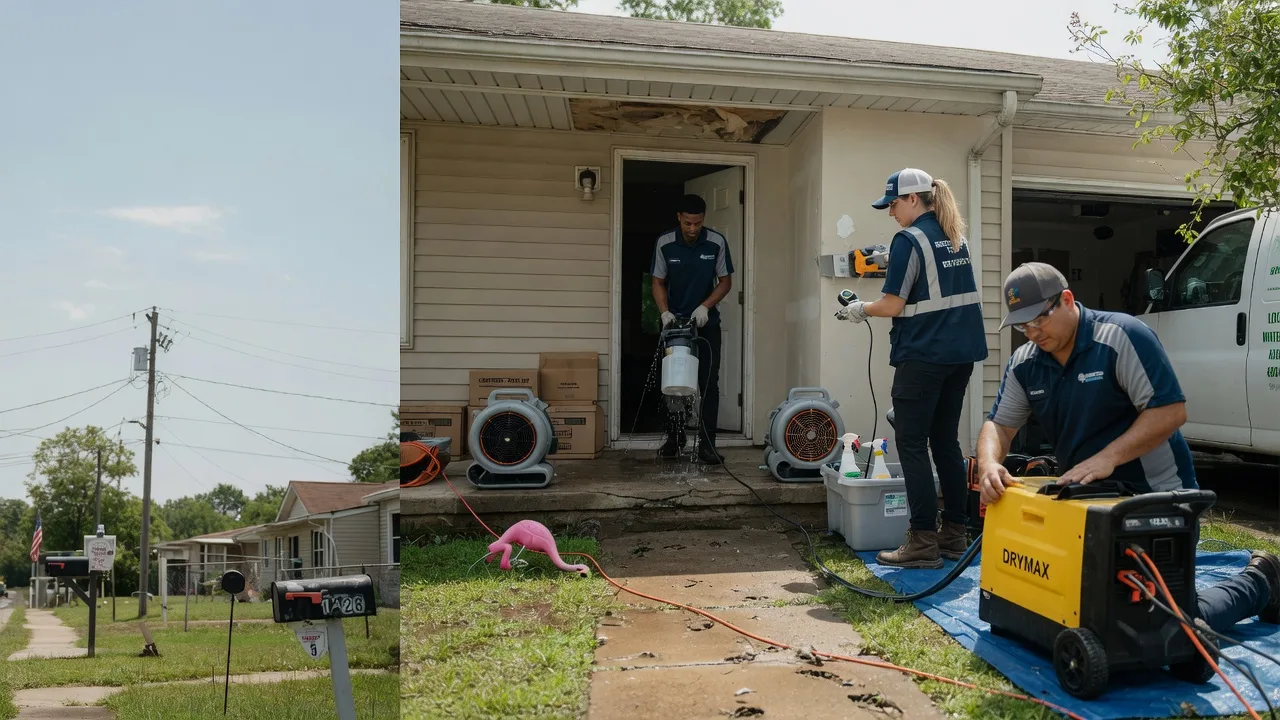 Storm Damage Water Removal in Apple Springs, TX near me